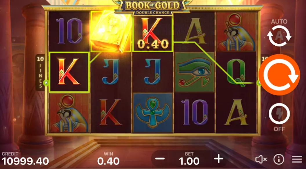Hrát Book of Gold Double Chance