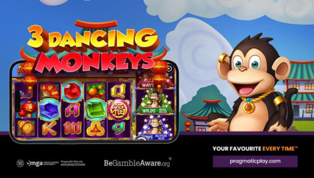 3 tančící opice pragmatický herní automat